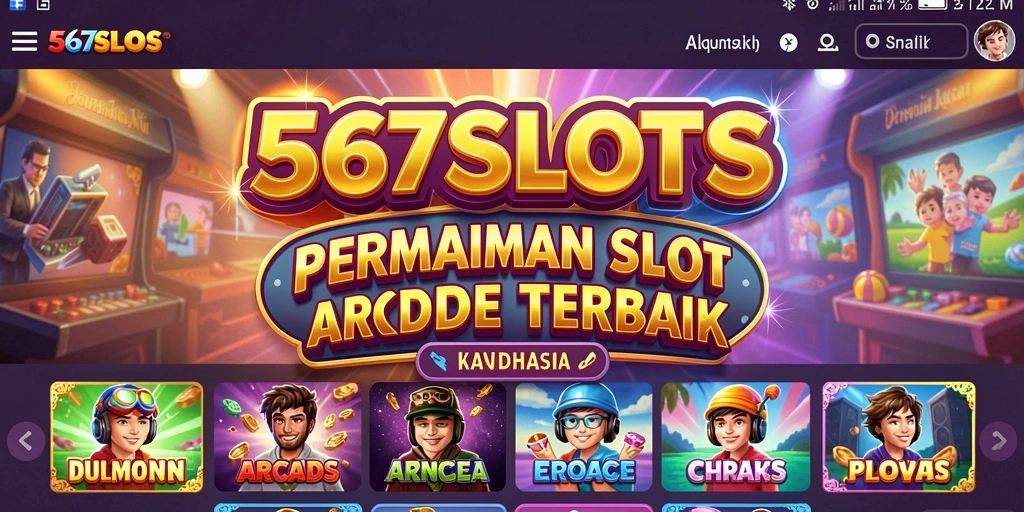 Tampilan gameplay 567SLOTS yang menarik dan interaktif.