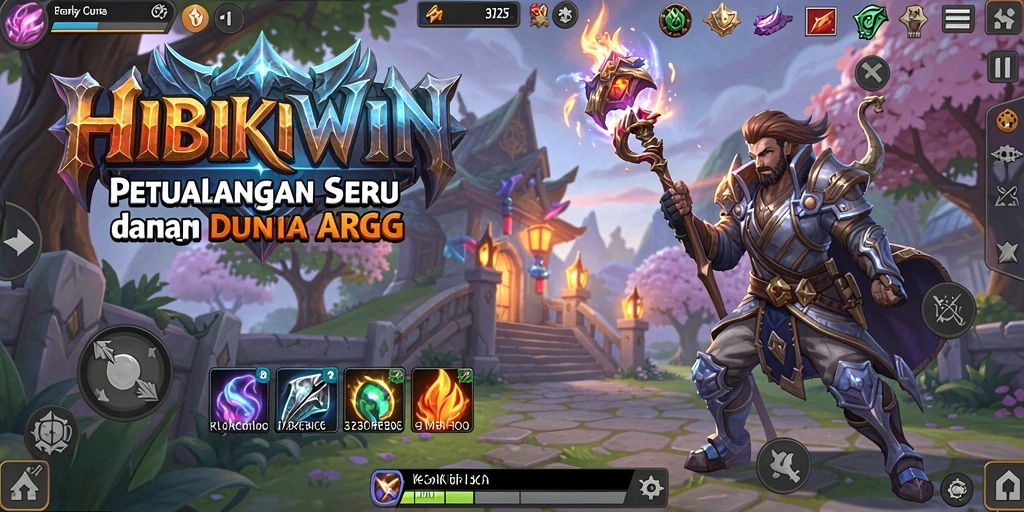 Gameplay seru dan grafis menakjubkan dalam HIBIKIWIN.
