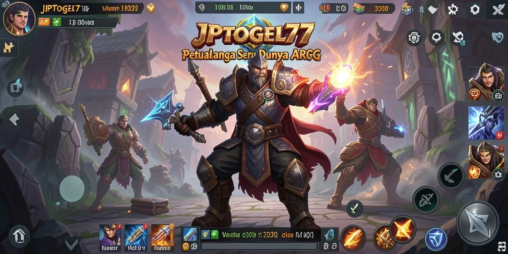 Tampilan aksi seru dalam gameplay JPTOGEL77 yang menegangkan.