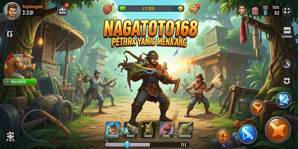 Tampilan gameplay seru NAGATOTO168 saat menjelajahi dunia petualangan.