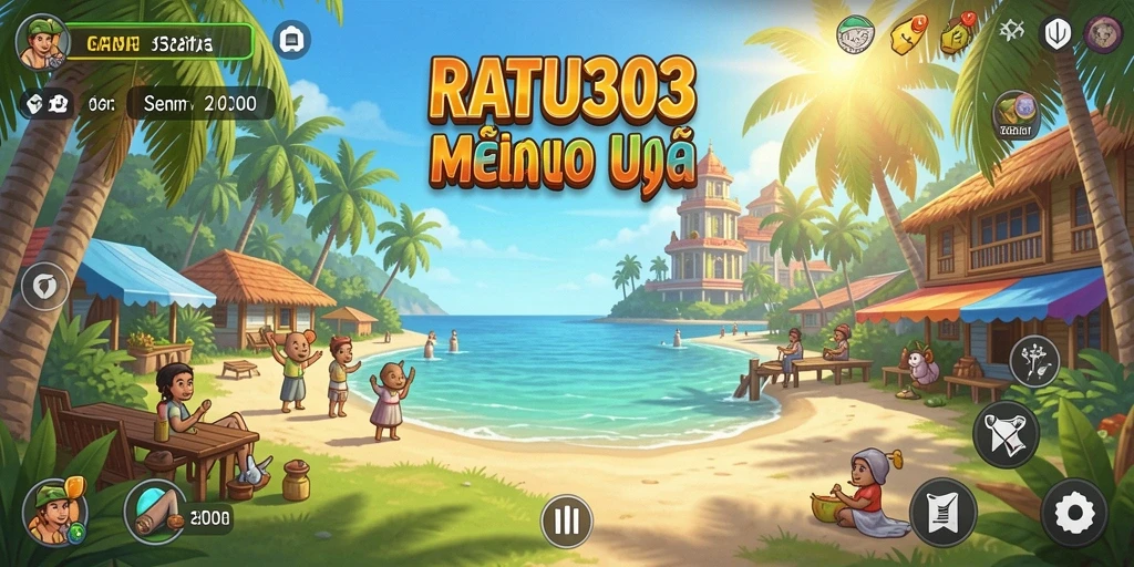 Screenshot gameplay RATU303 menampilkan pengalaman bermain yang seru dan menyenangkan.