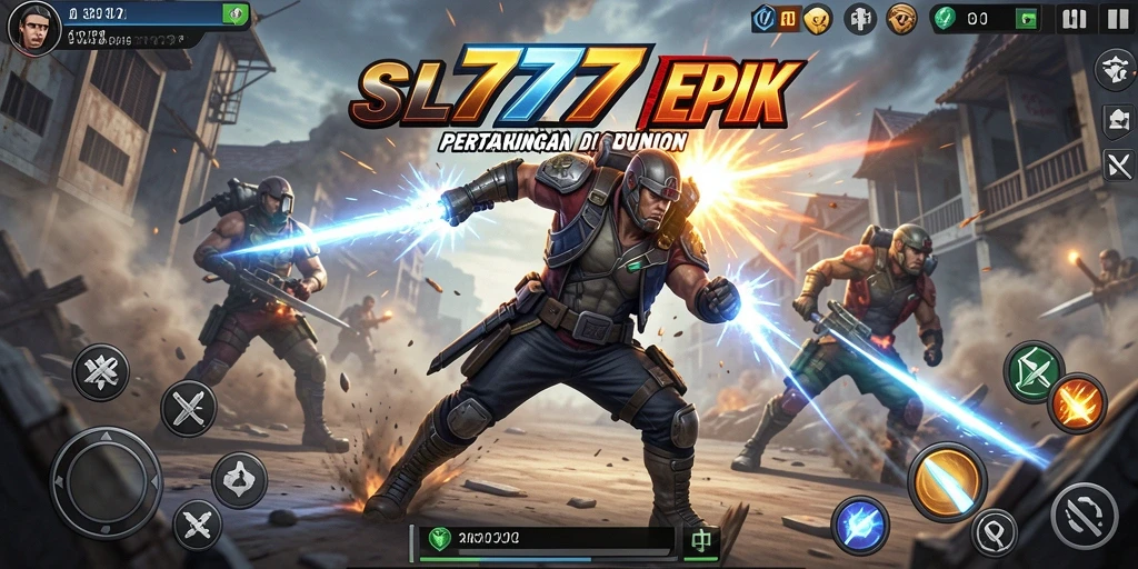 Tangkapan layar dari <strong>SL777</strong> menampilkan pertarungan seru dengan efek visual yang mengagumkan.