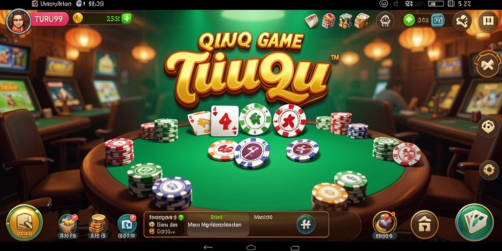 Screenshot gameplay TURU99 menampilkan suasana kompetitif dan interaksi pemain.
